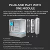 COUGAR Midi-Tower behuizing, CFV235, ARGB, mesh, zwart