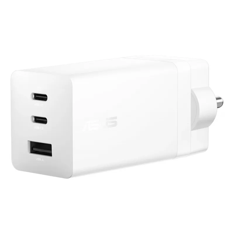 Oplader ASUS 100W USB-C GaN oplader universeel wit AC snelladen indoor