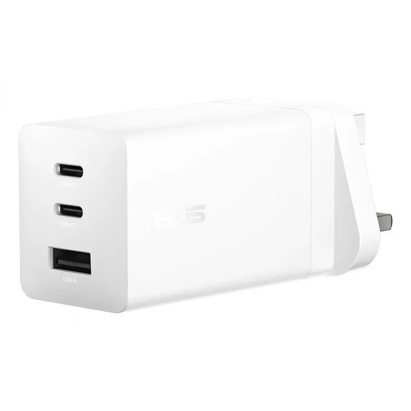 Oplader ASUS 100W USB-C GaN oplader universeel wit AC snelladen indoor