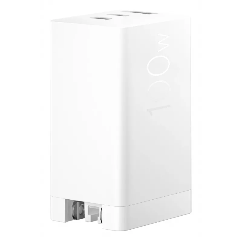 Oplader ASUS 100W USB-C GaN oplader universeel wit AC snelladen indoor