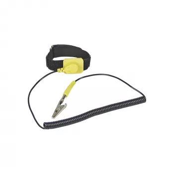 InLine antistatische armband voor ESD-veilige werksessies pc/server zwart 34g