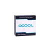 Alphacool ES D-Plug insteekfitting, G1/4 male naar G1/4 male, zwart