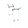 Staande wasdroogrek Leifheit Pegasus 120 Solid Compact, opvouwbaar metaal/kunststof, 12 m droogoppervlak, 920×440×1490 mm