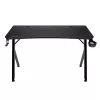 Bureau Trust GXT 700 Omnius zwart rechthoekig metalen frame 1200x600x740mm