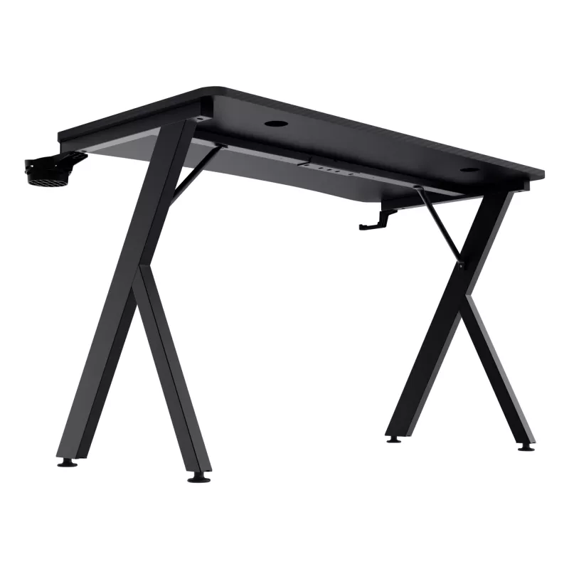 Bureau Trust GXT 700 Omnius zwart rechthoekig metalen frame 1200x600x740mm