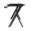 Bureau Trust GXT 700 Omnius zwart rechthoekig metalen frame 1200x600x740mm