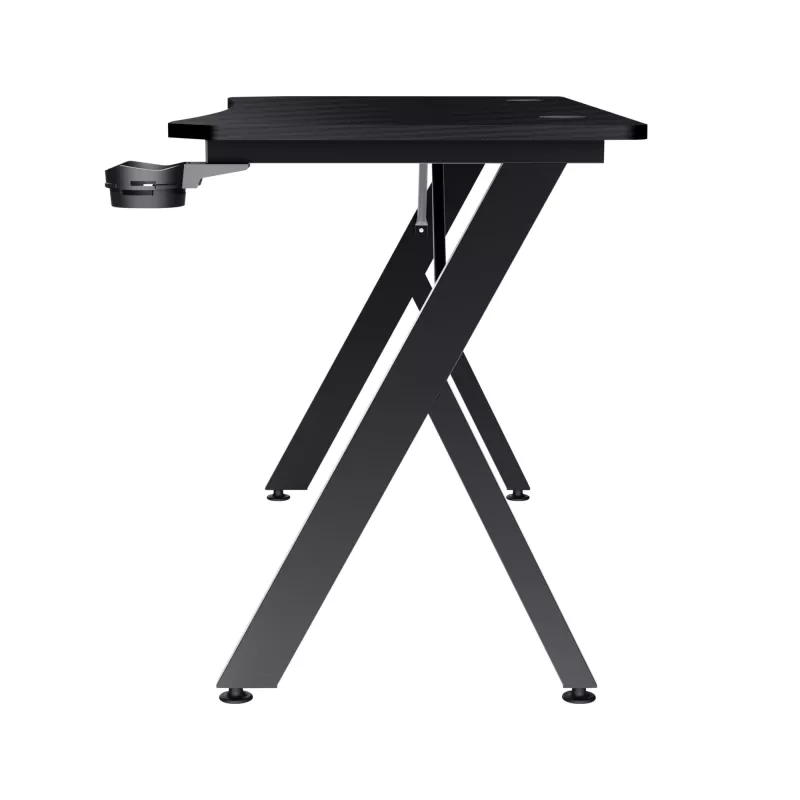 Bureau Trust GXT 700 Omnius zwart rechthoekig metalen frame 1200x600x740mm