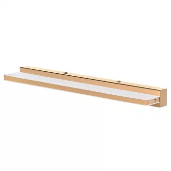 LED-wandlamp ActiveJet AJE-MERO GOLD, opbouwmontage, rechthoekig, 4000 K, 850 lm, niet-vervangbare lichtbron