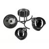 Hanglamp ActiveJet AJE-PALOMA 3P E27, 3×40W, plafondmontage, zilver, IP20, 440×250 mm