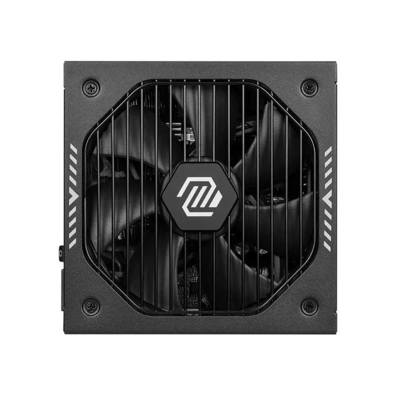 Voeding MSI MAG A750GLS PCIE5 750W 24-pin ATX volledig modulair 80 PLUS Gold zwart