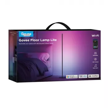 Vloerlamp Govee Matter RGBICW H8076C13 — slimme LED-verlichting met RGBIC en instelbaar wit