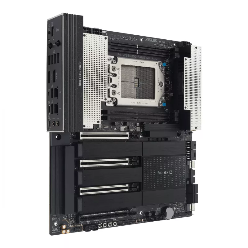 Moederbord ASUS PRO WS TRX50-SAGE WIFI A — AMD TRX50, socket sTR5, CEB, DDR5, Wi‑Fi 7
