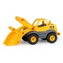 Lena EcoActives Earth Mover, tractor, 2 jaar, kunststof, hout, zwart, grijs, geel