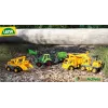 Lena EcoActives Earth Mover, tractor, 2 jaar, kunststof, hout, zwart, grijs, geel