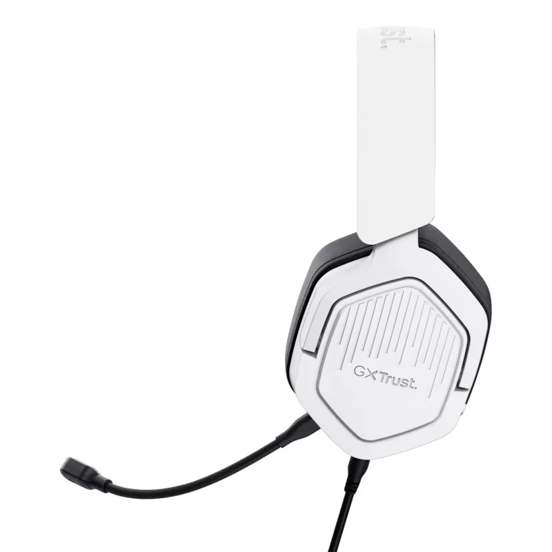 Trust GXT492W Carus headset bedraad hoofdband gaming wit