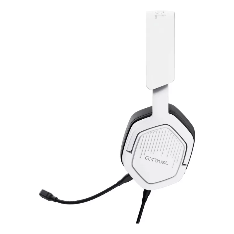 Trust GXT492W Carus headset bedraad hoofdband gaming wit