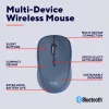 Trust Yvi+ muis universeel dubbelhandig RF draadloos + Bluetooth optisch 1600 DPI