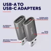 Trust Calyx USB Type-C USB Type-A grijs aansluiting 1 USB Type-C aansluiting 2 USB Type-A