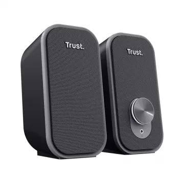 Luidspreker Trust 25670 zwart bedraad 6 W 2.0 kanalen
