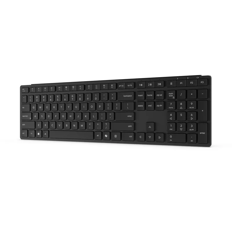 Lenovo 4Y41S04697 draadloos Multi-Mode Pro 6000-toetsenbord, Amerikaans Engels met eurosymbool (103P)
