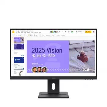 Monitor Lenovo ThinkVision E27Q-40 27 inch LCD Quad HD 2560 x 1440