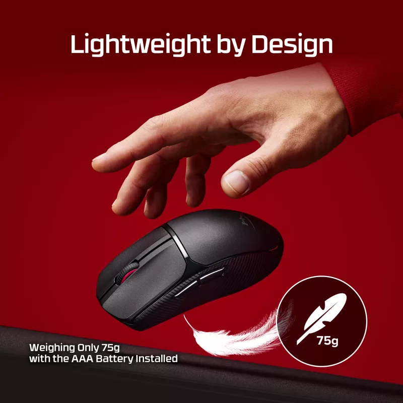 Muis HyperX Pulsefire Fuse draadloos RF draadloos + Bluetooth