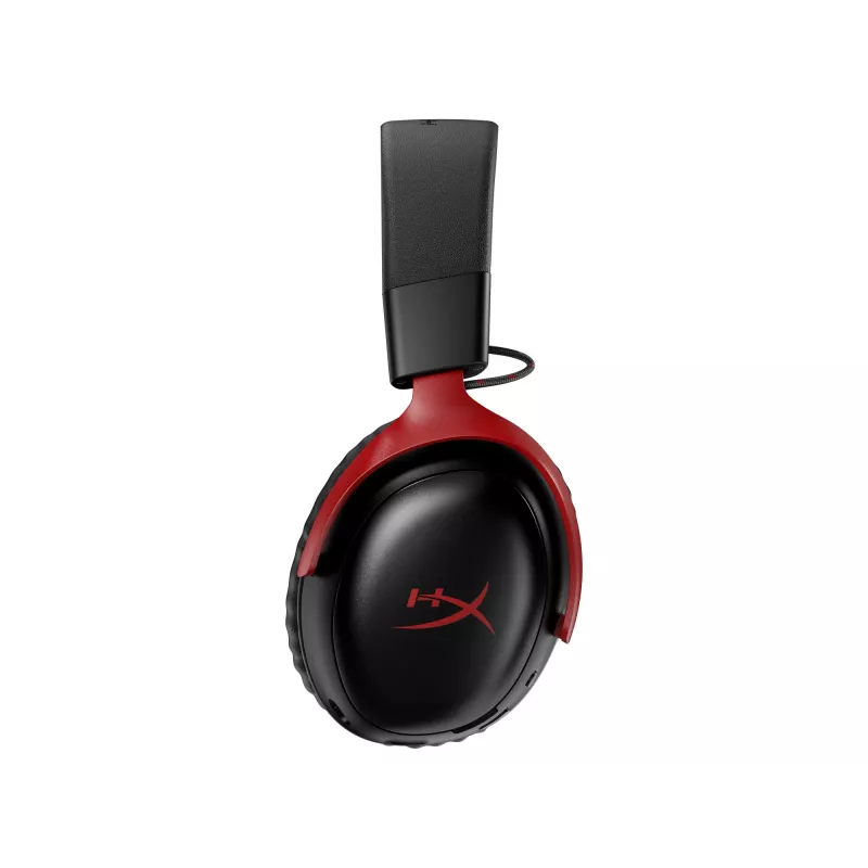 HyperX Cloud III S Wireless - gaming-headset (zwart-rood), rood, China, omsluitend, gesloten, 115 mm, 210 mm