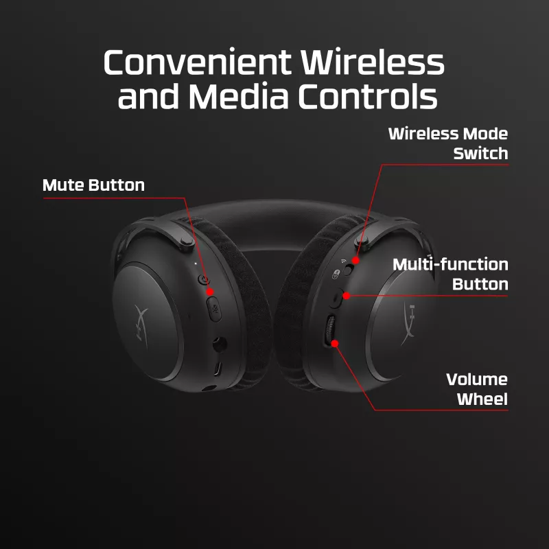 HyperX Cloud Alpha 2 – Draadloze gaming-headset