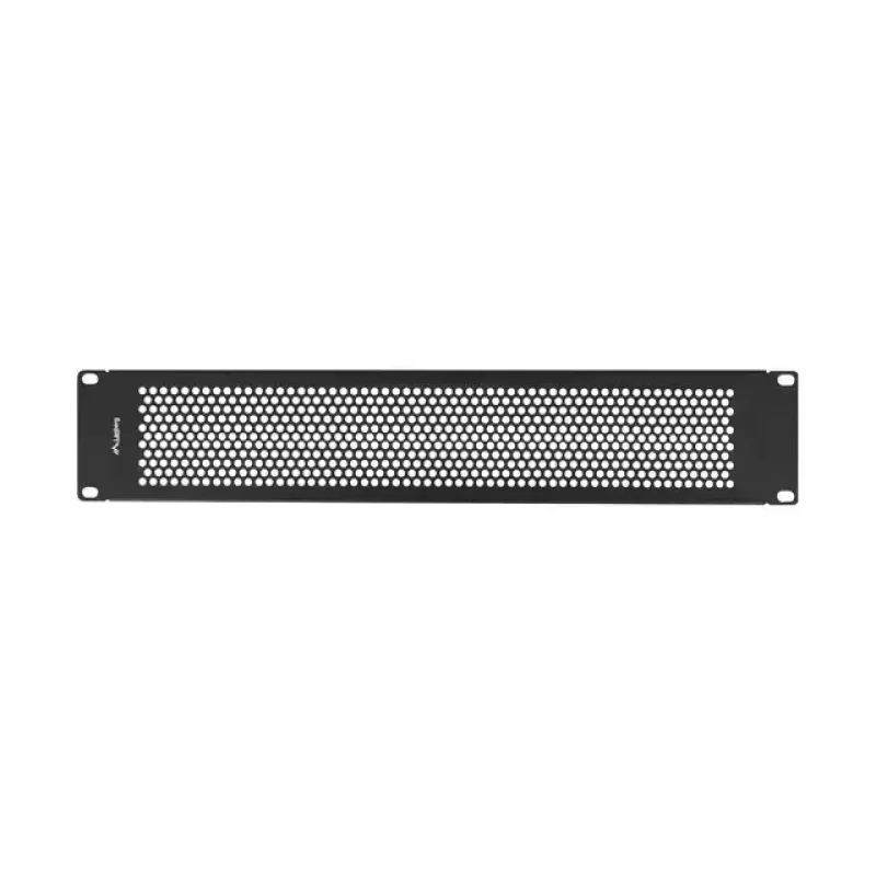 Blindplaat Lanberg AK-1412-B staal zwart 19 inch 482,5 mm