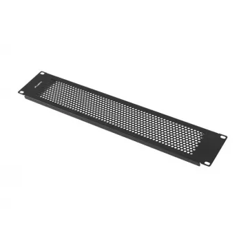 Blindplaat Lanberg AK-1412-B staal zwart 19 inch 482,5 mm