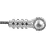 Targus ASP96GLX-S kabelslot zilver 2m cijferslot