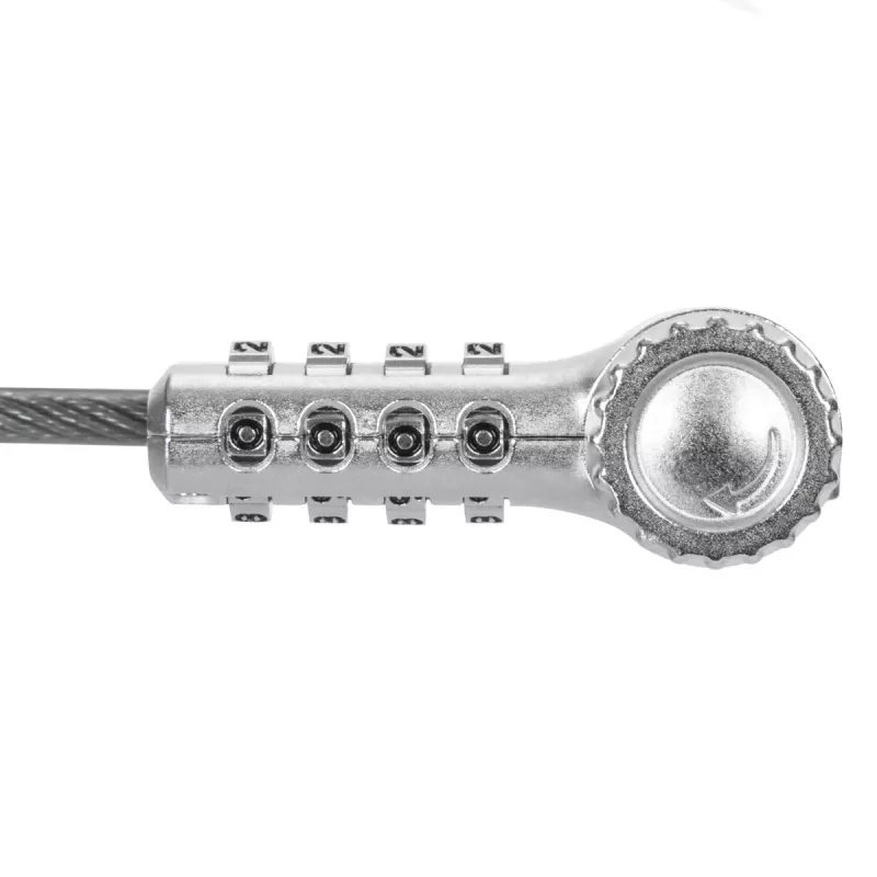 Targus ASP96GLX-S kabelslot zilver 2m cijferslot