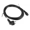 Stroomkabel Lanberg CA-C5CA-11CC-003-BK 3m C5-koppeling CEE7/7