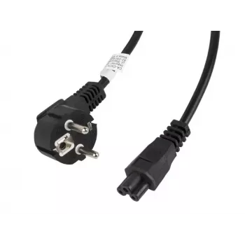 Stroomkabel Lanberg CA-C5CA-11CC-003-BK 3m C5-koppeling CEE7/7