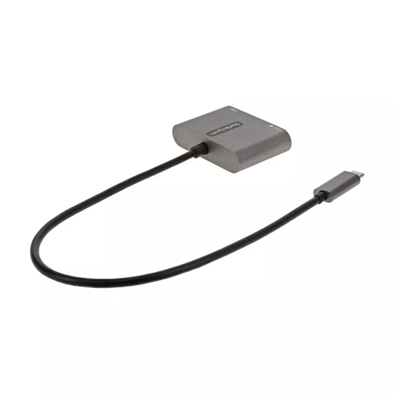 StarTech.com USB-C multiport-adapter, USB-C naar HDMI 4K-video, 100W PD pass-through, USB 3.0 hub 5 Gbit/s (1x Type-C/1x A), USB-C mini-dock, USB-C reisdock, draagbare laptop-dockingstation