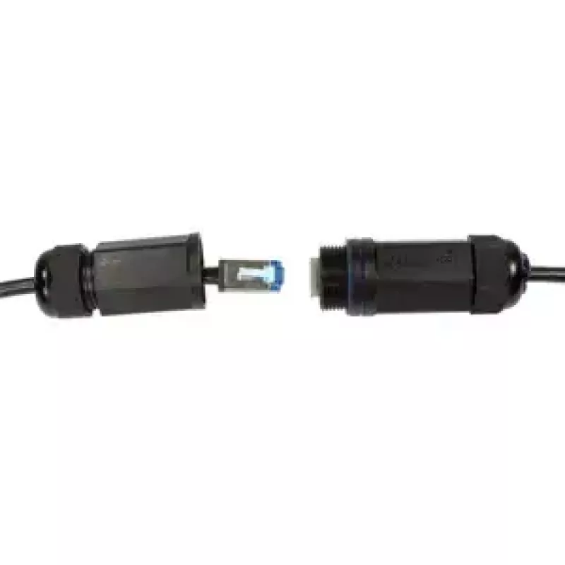 Netwerkkabel LogiLink CQ7063S RJ-45 Cat6a 3 m zwart