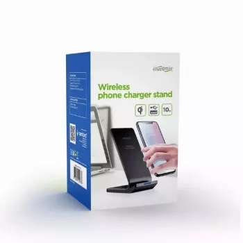 Mobiele oplader Gembird EG-WPC10-02 draadloos laden smartphone zwart