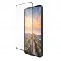 Beeldschermbeschermfolie dbramante bulk voor Samsung Galaxy A56 — zwarte rand