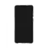dbramante1928 Iceland Ultra D3O Qi2 Kick IMEDCL006789 achterkant met standaard voor Samsung Galaxy S25 Edge, transparant