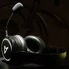 Lexip x Steelplay Impulse Multi Bluetooth-gamingheadset JVAMUL00143, bedraad en draadloos, 3,5 mm-aansluiting, afneembare boommicrofoon, zwart
