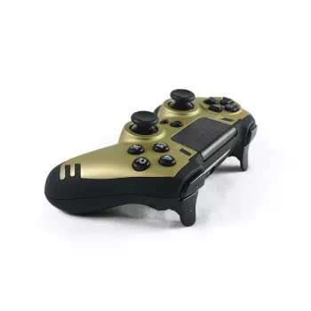 Gamepad Lexip Metaltech Wireless controller goud – pc, PS4, RF draadloos, Micro-USB, ingebouwde LiPo-accu