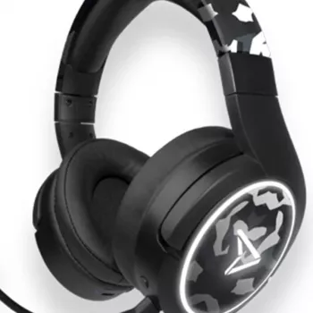 Steelplay Bluetooth-headset - Impulse Camo (Multi), bedraad & draadloos, 20 - 20000 Hz, gaming, 305 g, headset, zwart, camouflagepatroon