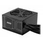 Voeding MSI MAG A850GN 850 W ATX 20+4 pin, 80 PLUS Gold, niet-modulair, 120 mm ventilator, zwart