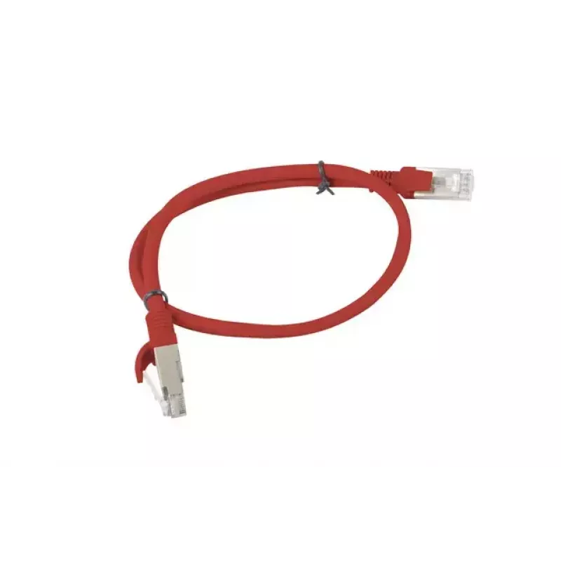 Netwerkkabel Lanberg PCU6-10CC-0050-R RJ-45 Cat6 0,5 m rood