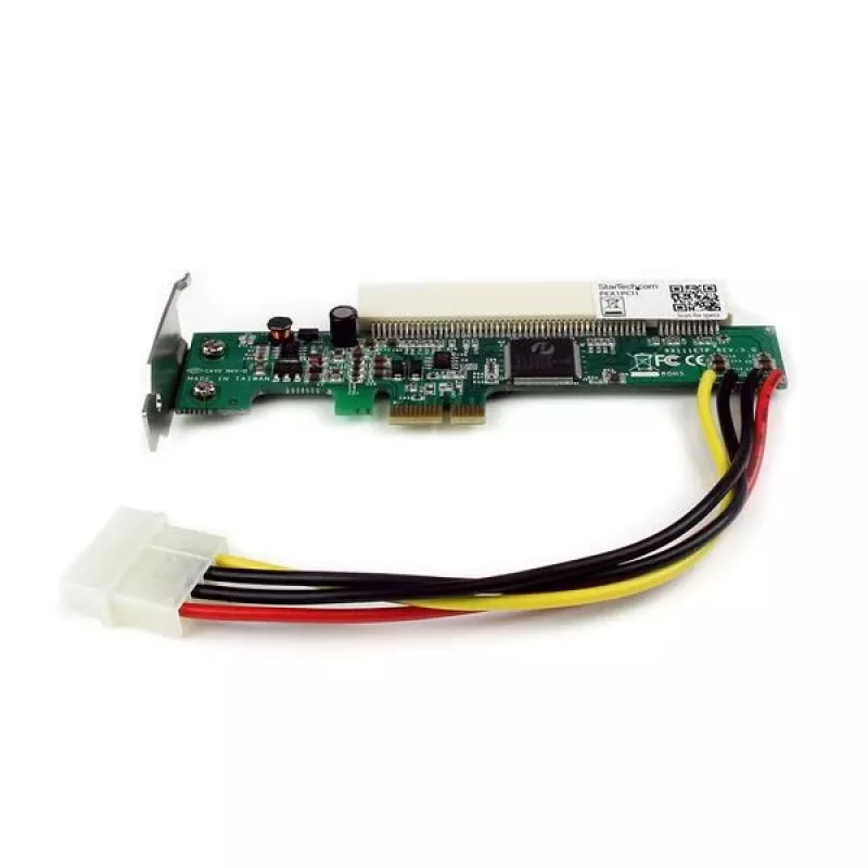 StarTech.com PCI Express naar PCI adapterkaart, PCIe, PCI 32-bit, rood, CE, FC, ROHS, PERICOM PI7C9X110BNBE, 0 - 85 °C