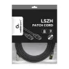 Netwerkkabel Gembird PP8-LSZHCU-BK-7.5M RJ-45 Cat8 7,5m zwart