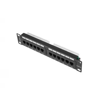Patchpaneel 1U Lanberg PPU5-9012-B