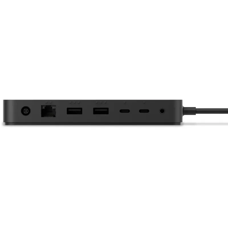 Dockingstation Microsoft Surface Thunderbolt 4 Dock bekabeld zwart 2500 Mbit/s