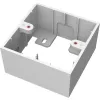 Elektrische inbouwdoos Vision TC3 BACKBOX1G wit