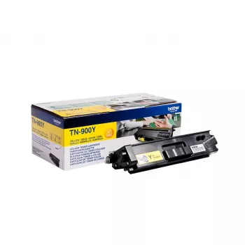 Tonercartridge Brother TN-900YP, origineel geel, laser, bereik 6000 pagina's, 1 stuk